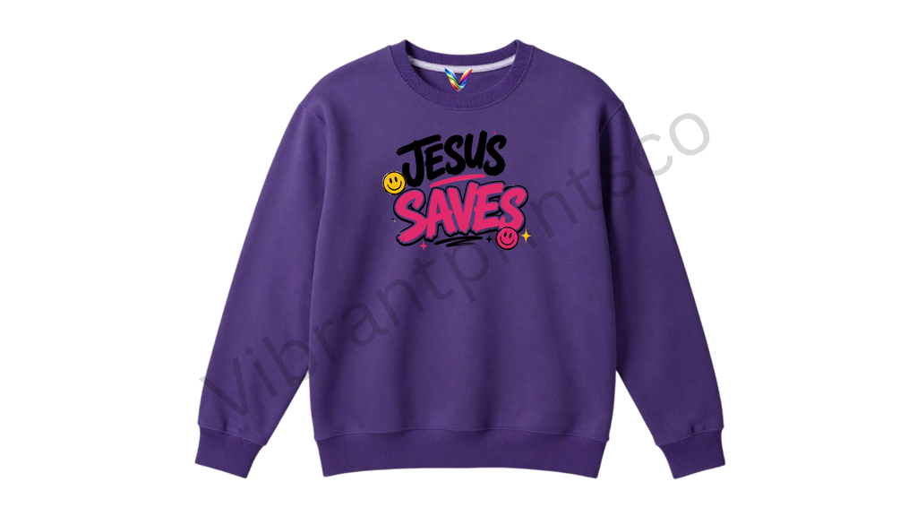 "Jesus Saves" Sweatshirt