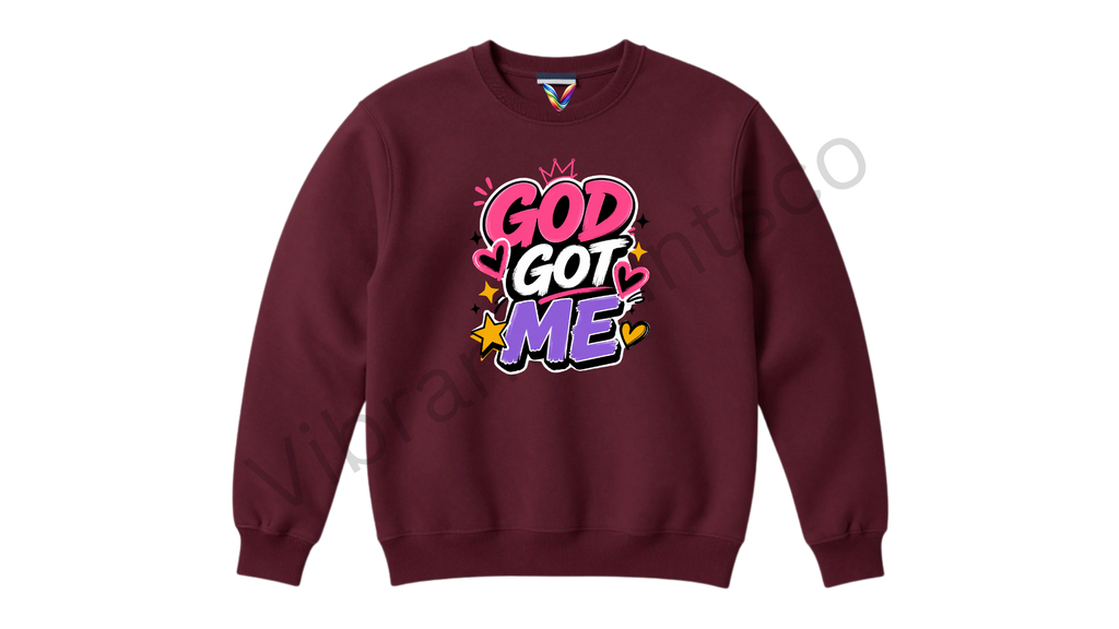 "God Got Me" Sweatshirt