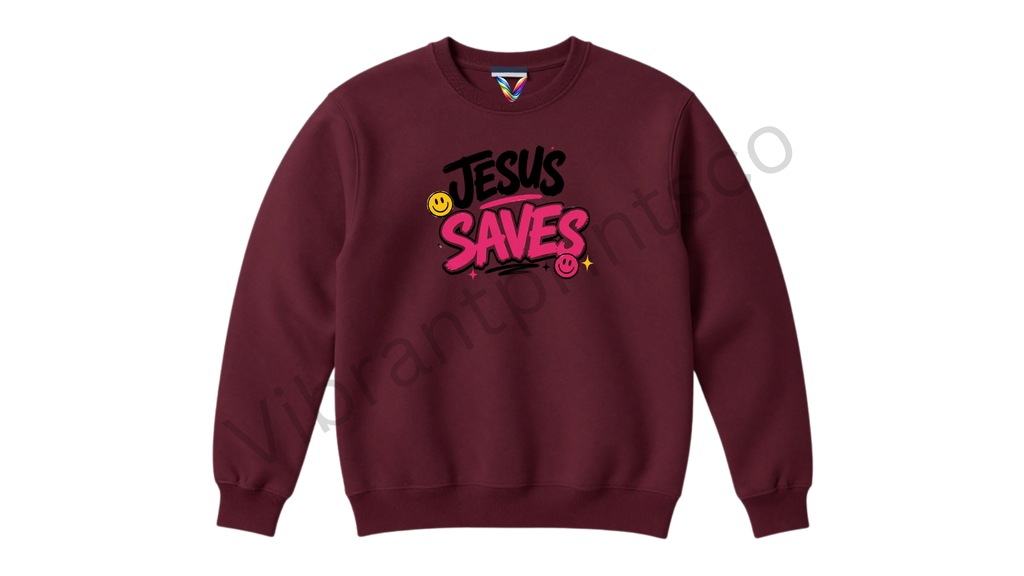 "Jesus Saves" Sweatshirt