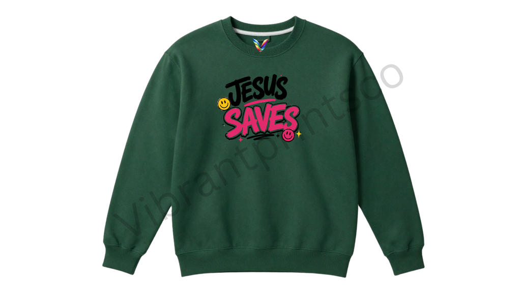 "Jesus Saves" Sweatshirt