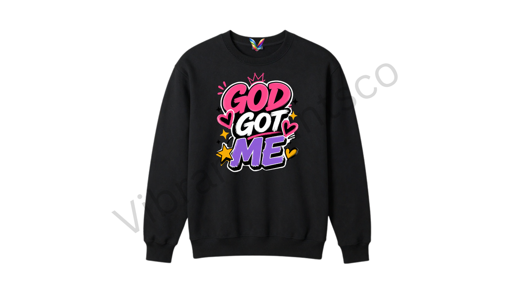 "God Got Me" Sweatshirt