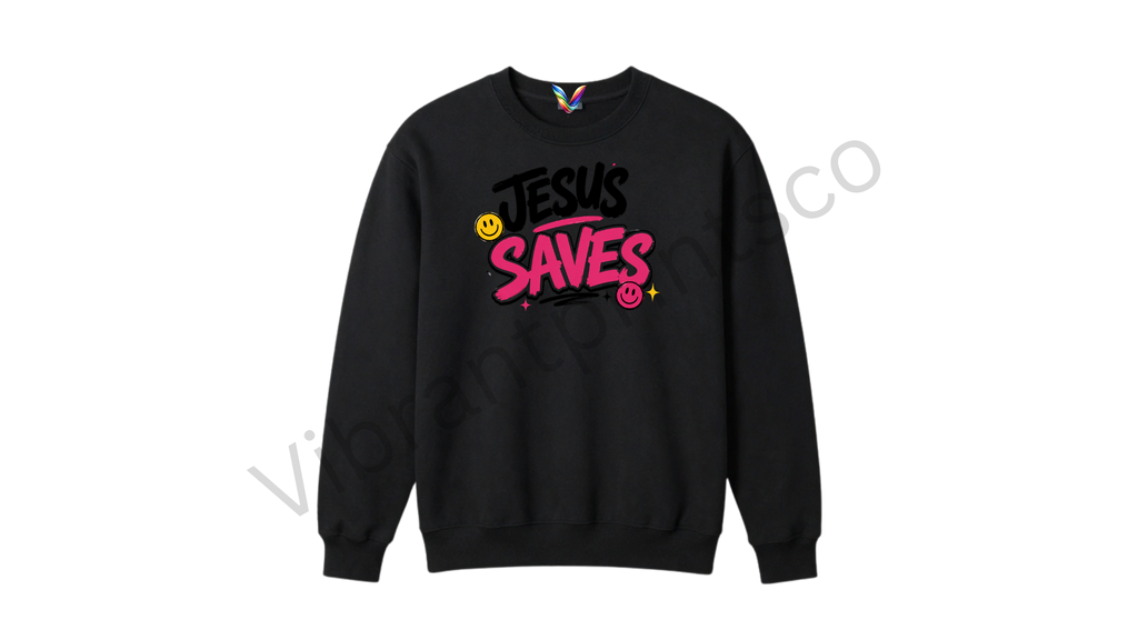"Jesus Saves" Sweatshirt