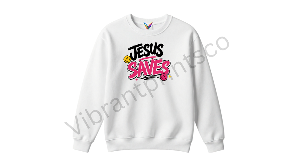 "Jesus Saves" Sweatshirt