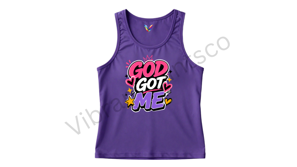 "God Got Me" Tank