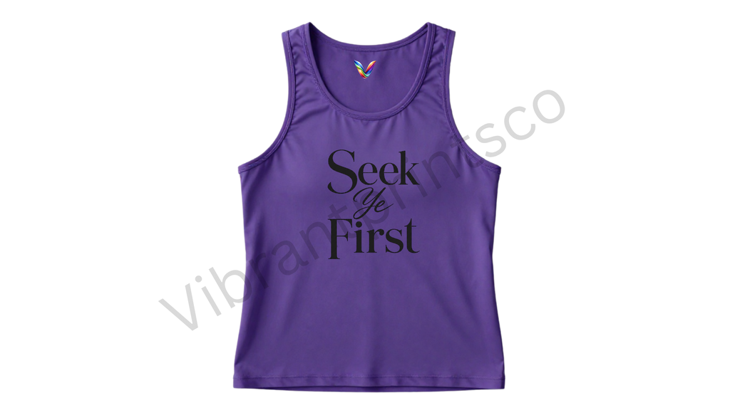 "Seek Ye First" Tank