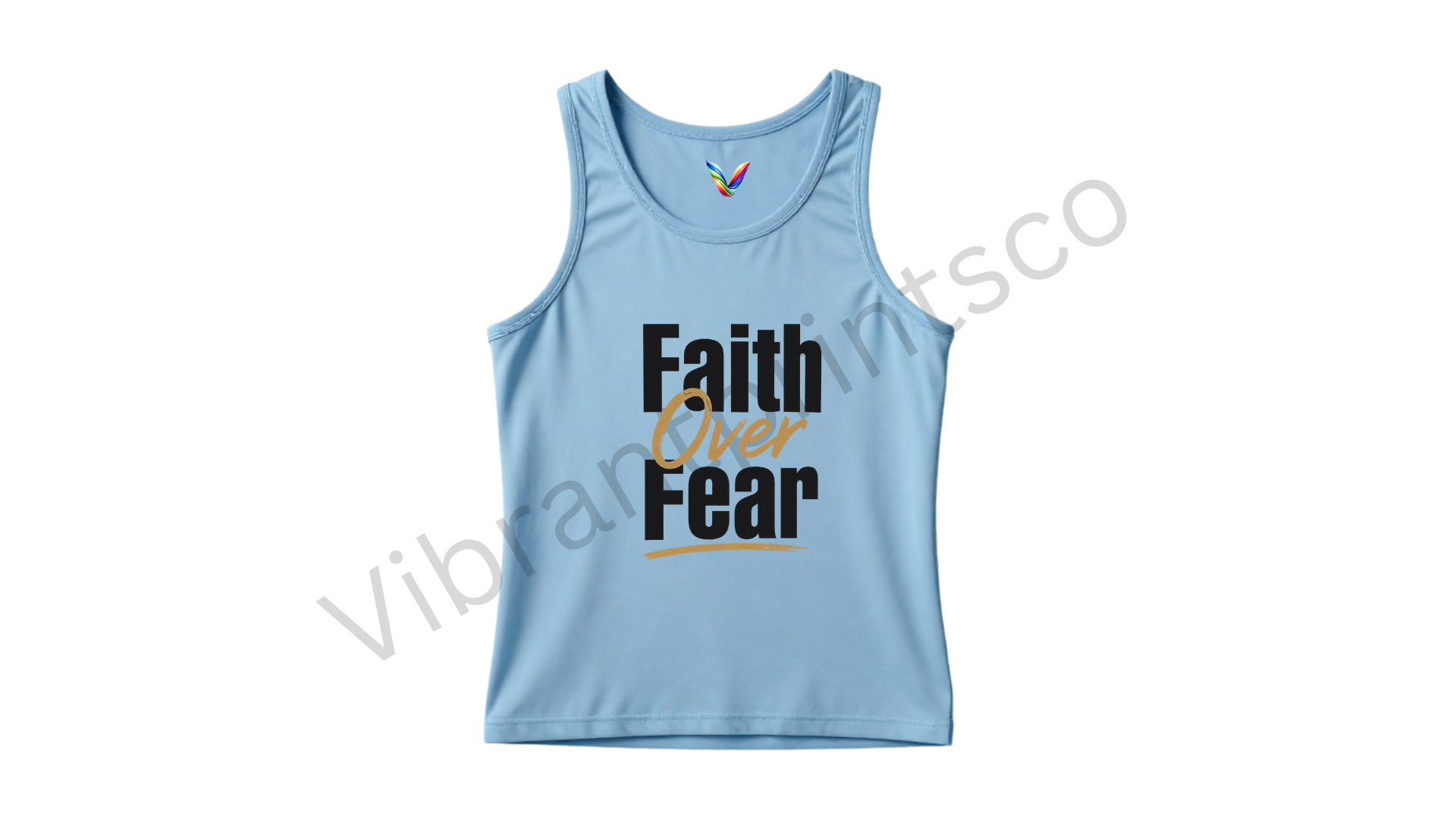 "Faith over fear" tank