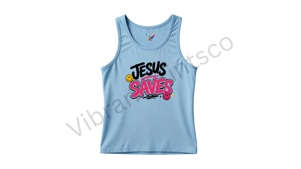 "Jesus Saves" Tank