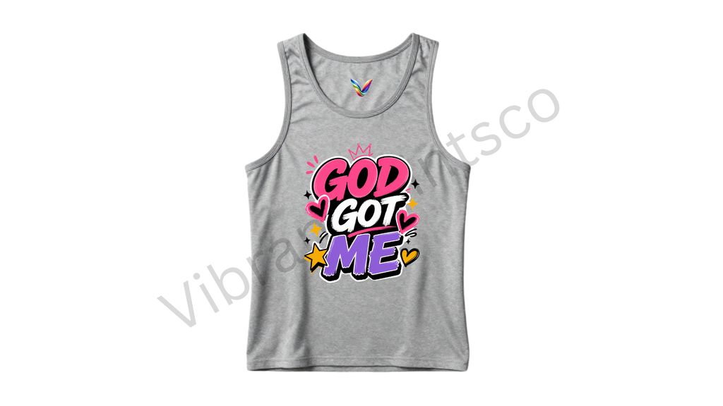 "God Got Me" Tank