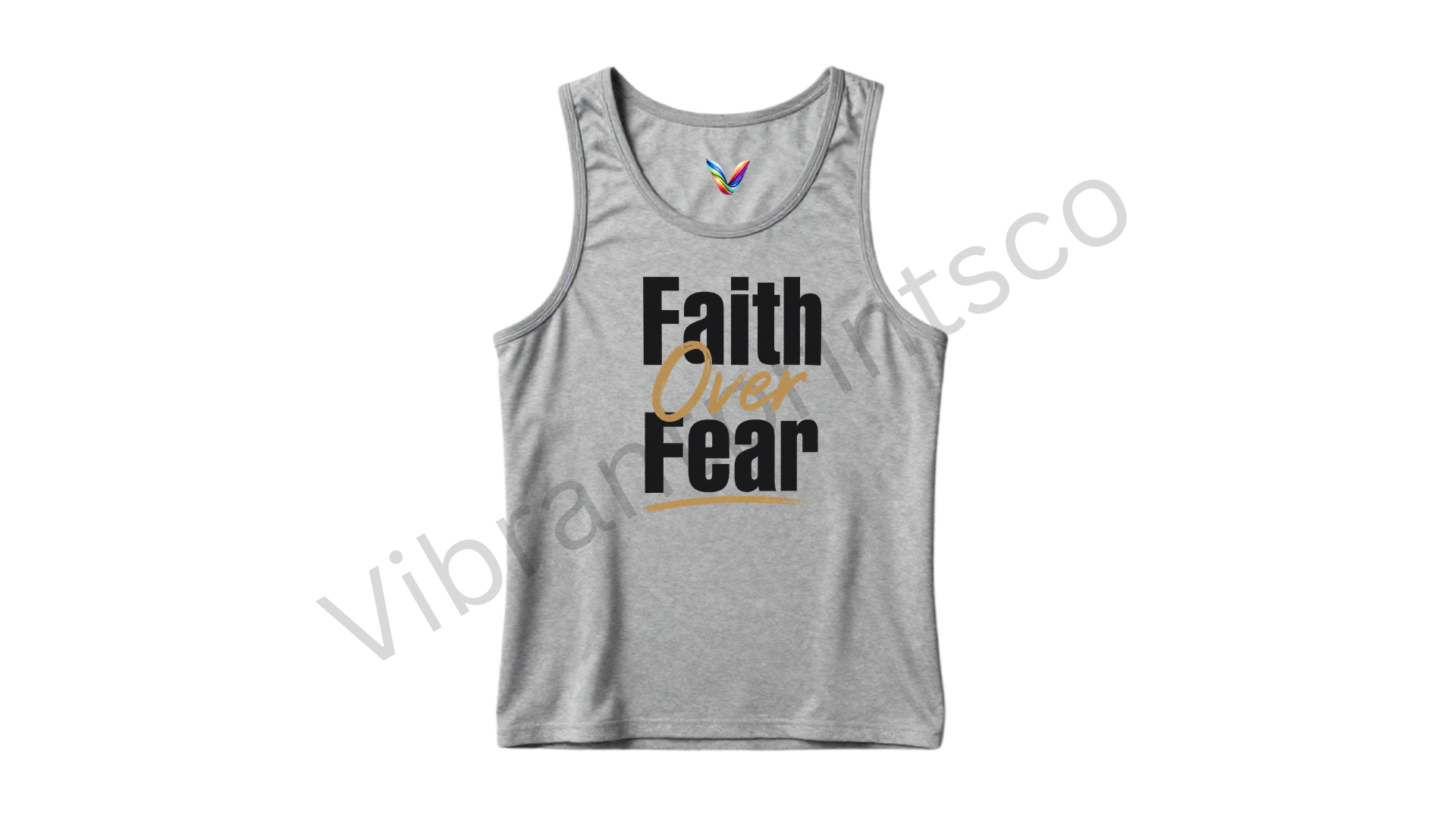 "Faith over fear" tank