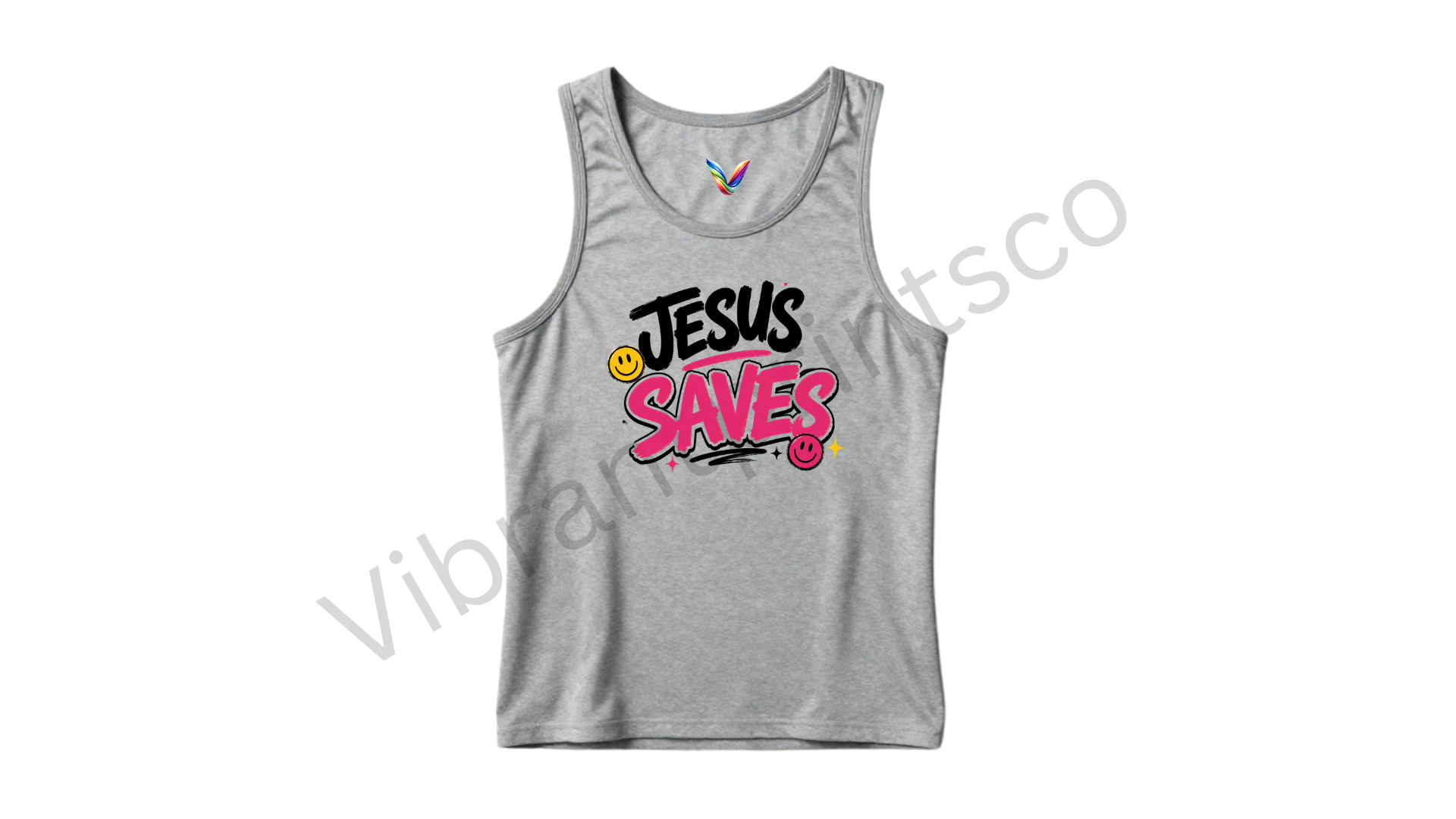 "Jesus Saves" Tank
