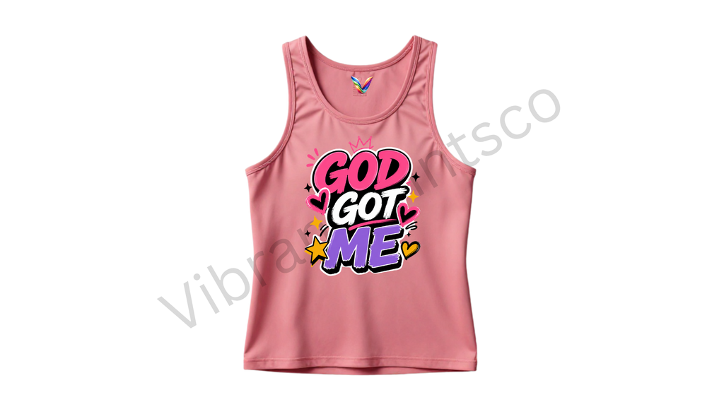 "God Got Me" Tank