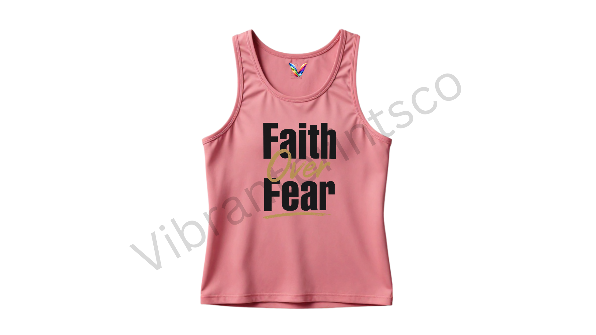"Faith over fear" tank