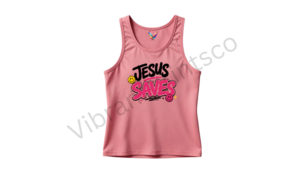 "Jesus Saves" Tank