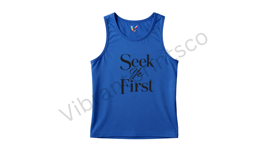 "Seek Ye First" Tank