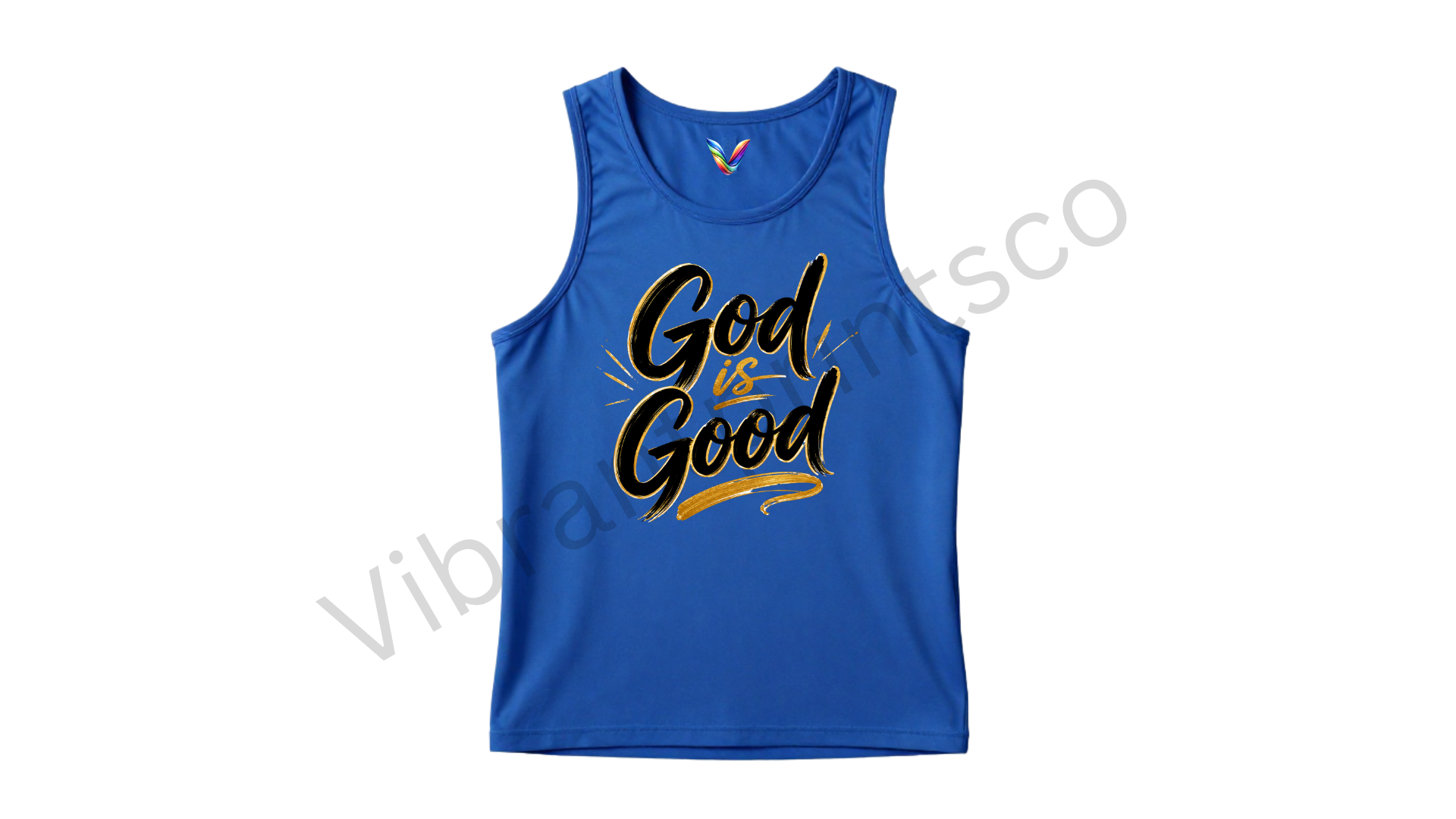 "God is good" tank