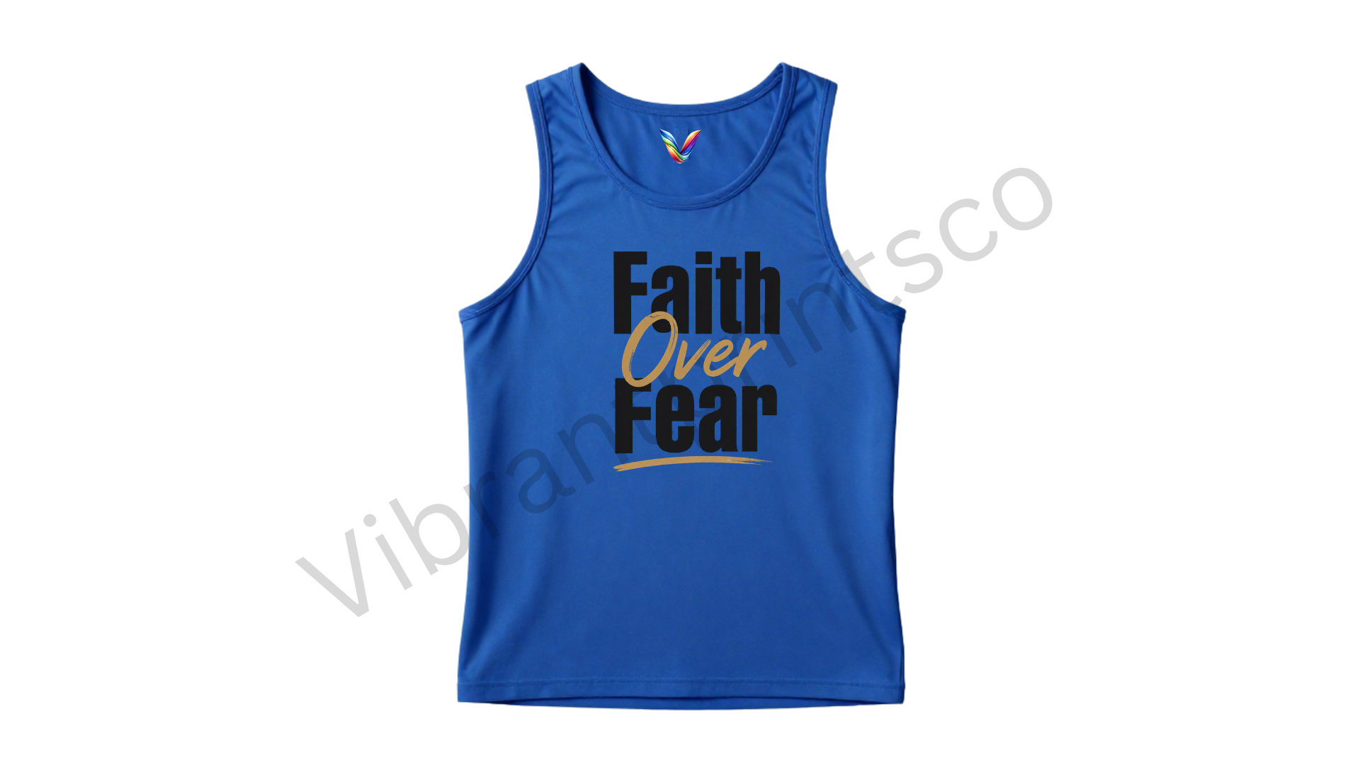 "Faith over fear" tank