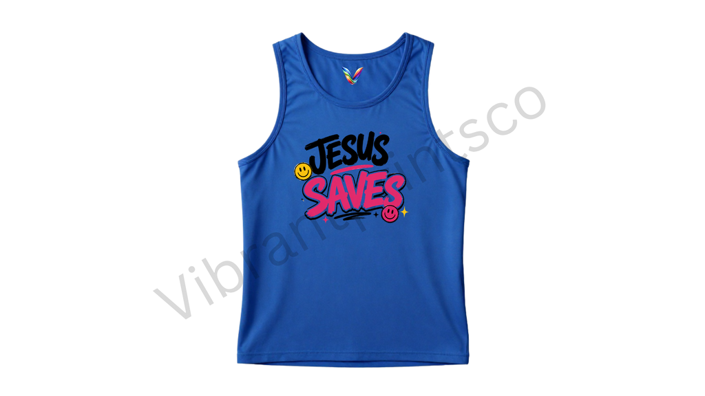 "Jesus Saves" Tank