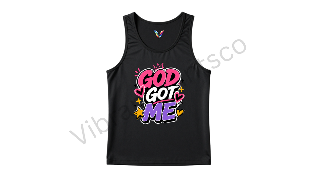 "God Got Me" Tank