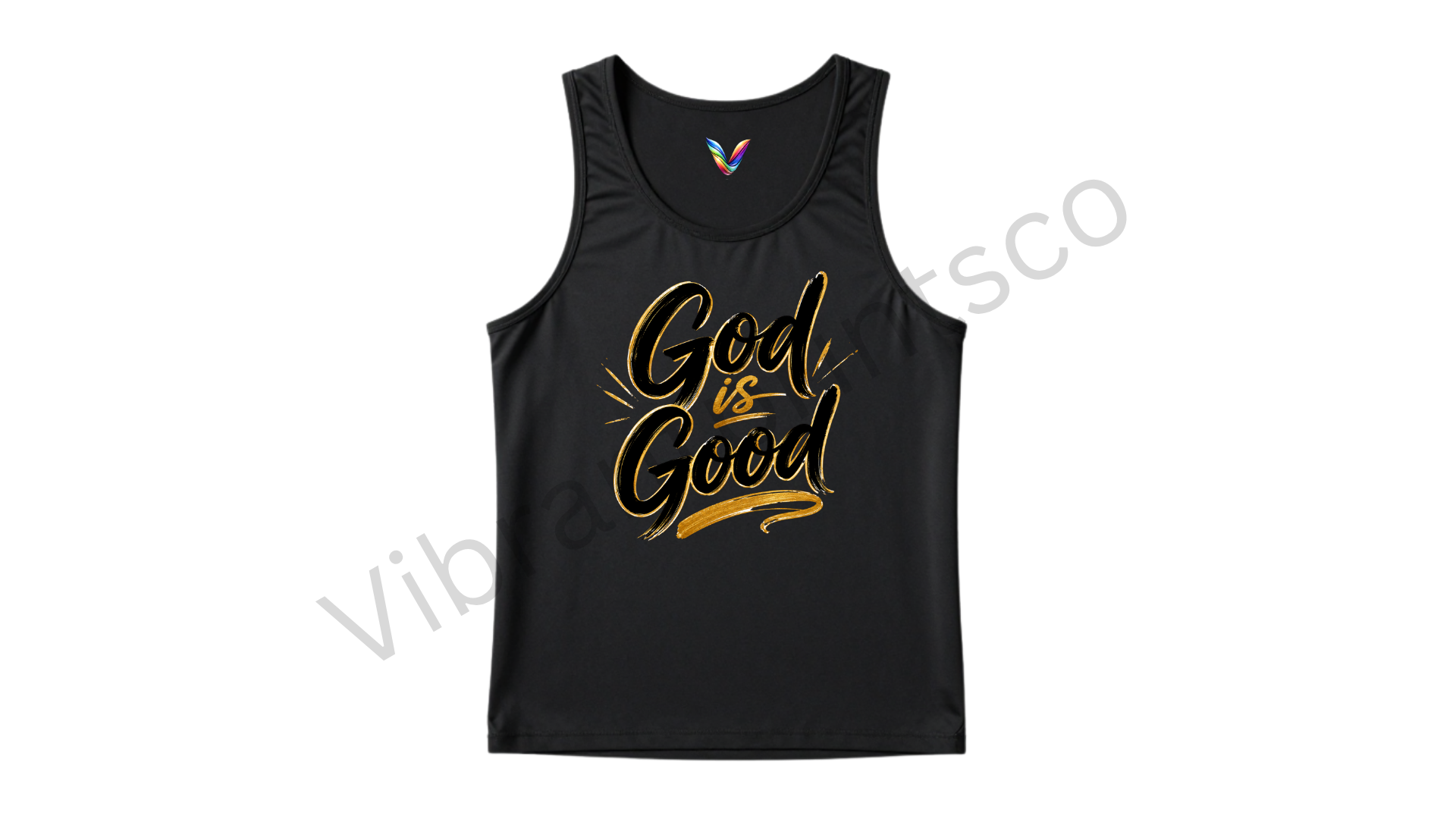 "God is good" tank