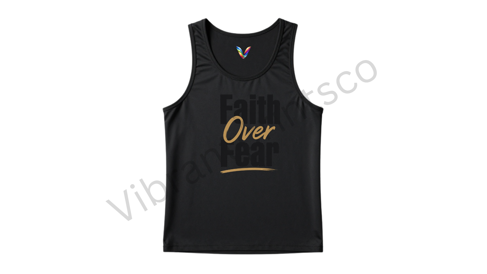 "Faith over fear" tank