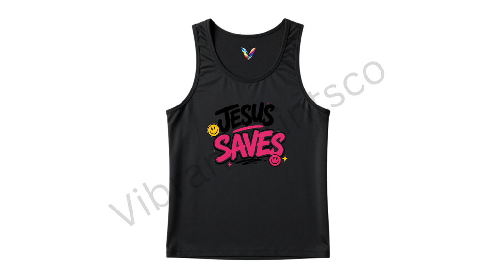 "Jesus Saves" Tank