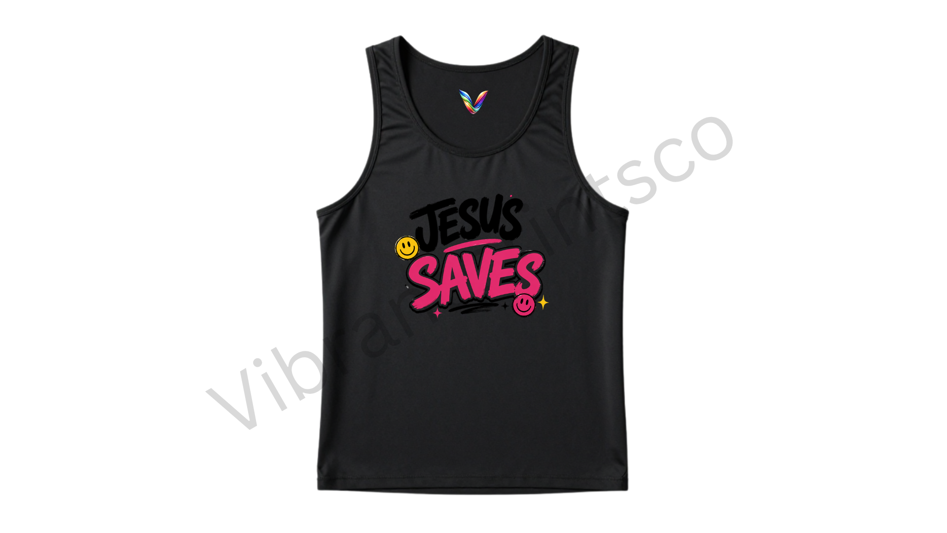 "Jesus Saves" Tank