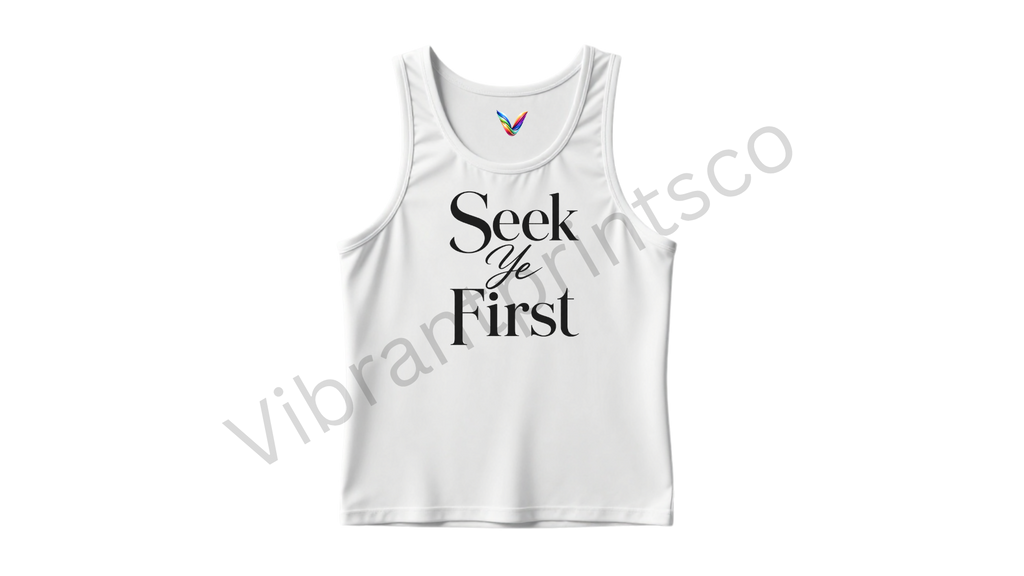 "Seek Ye First" Tank
