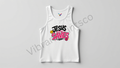 "Jesus Saves" Tank