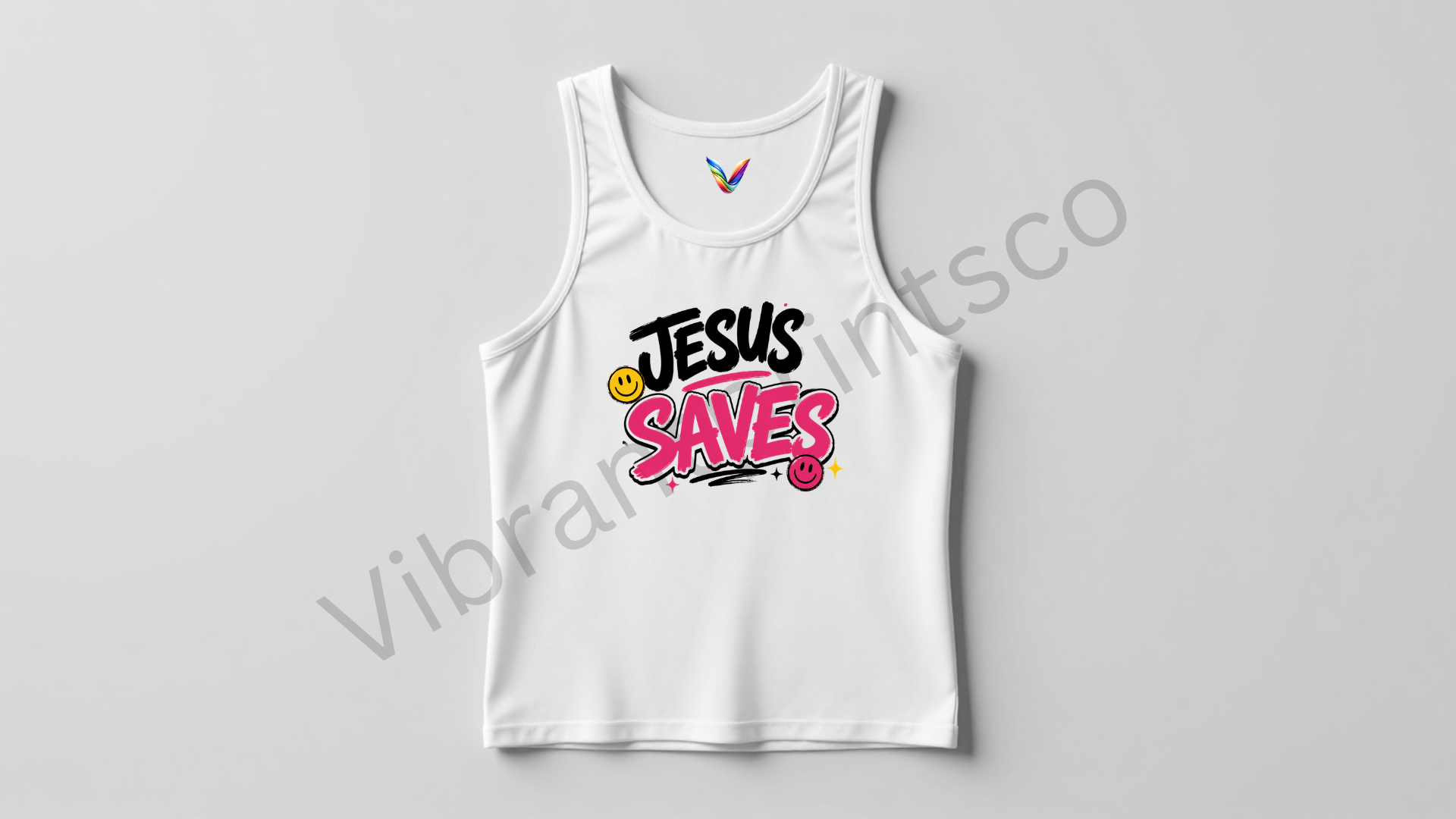 "Jesus Saves" Tank
